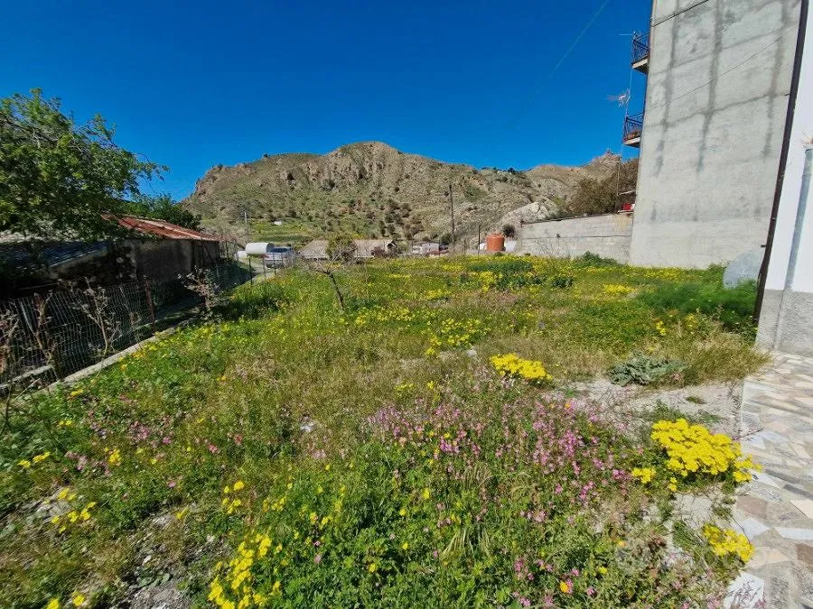 Garden - Two-Level Villa with Courtyard in Stinò