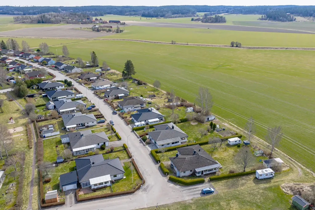 Vista aerea - One-Storey House with Sea View in Jönåker