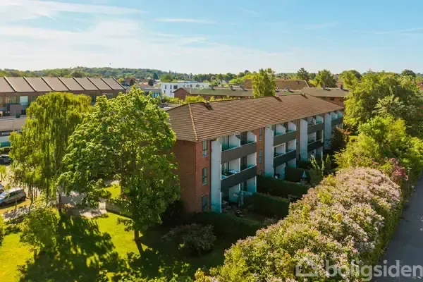 Õhuvaade - 3-Room Apartment with Garden View in Blåbærhaven
