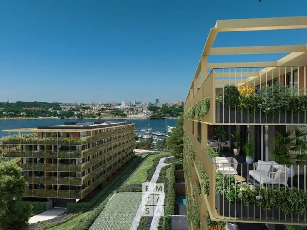 Vue aérienne - Luxury Apartment with River View in Porto