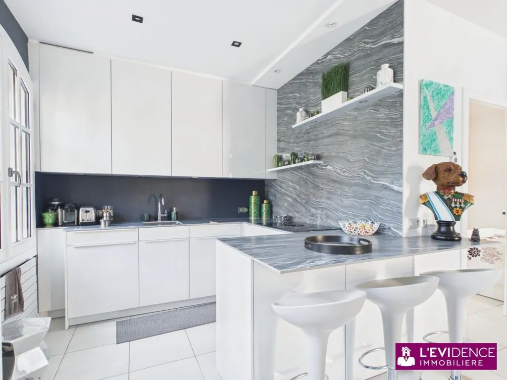 Cuisine - Villa Rénovée avec Jardin près de la Plage à La Baule