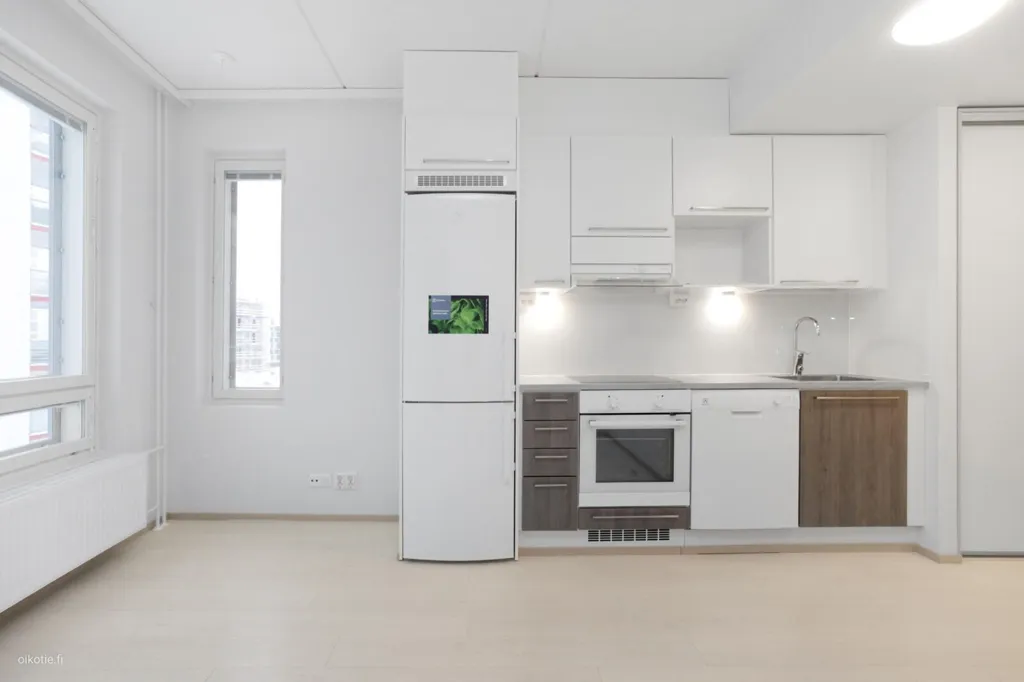 Köök - Modern Flat with Balcony in Vermonniitty, Espoo