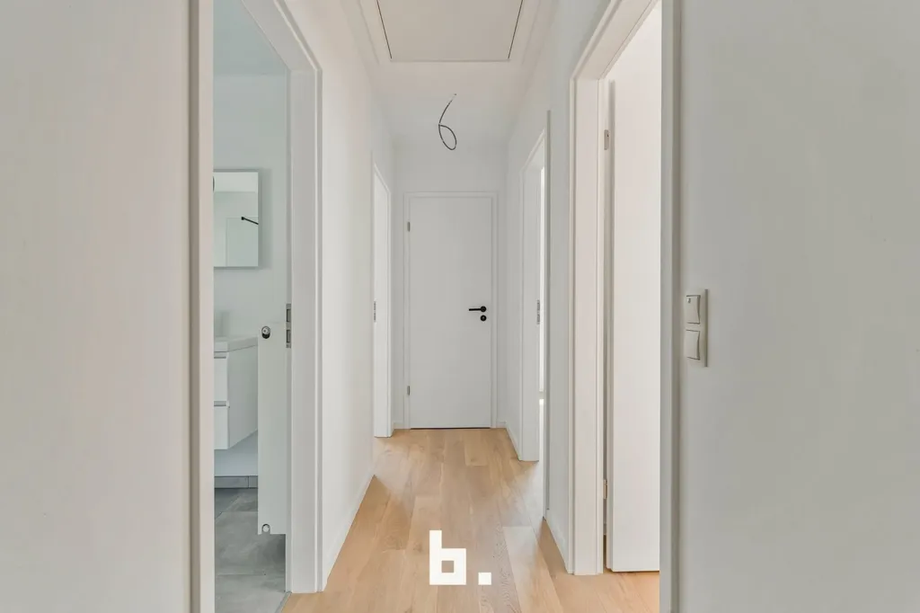 Hallway - Modern House with Solar Panels in Hooglede