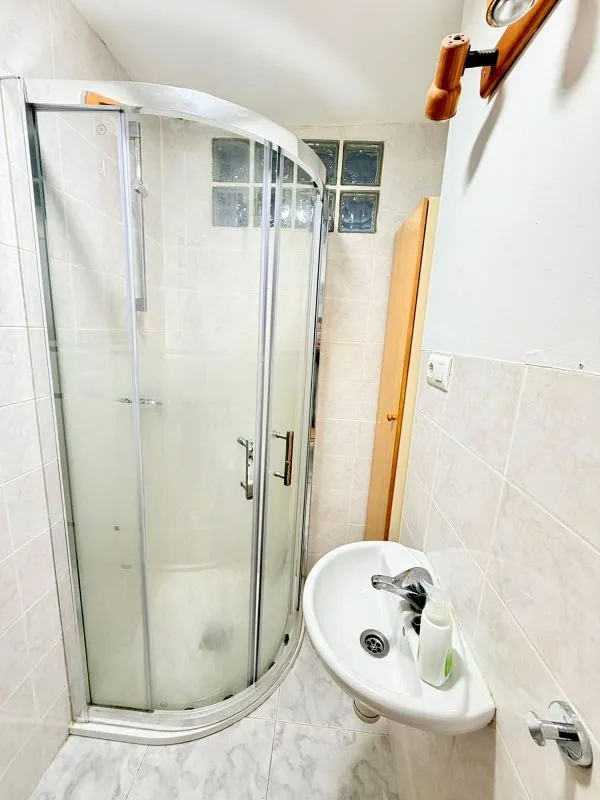 Salles de bain - 1-Bedroom Flat with Garden in Ciudad Universitaria