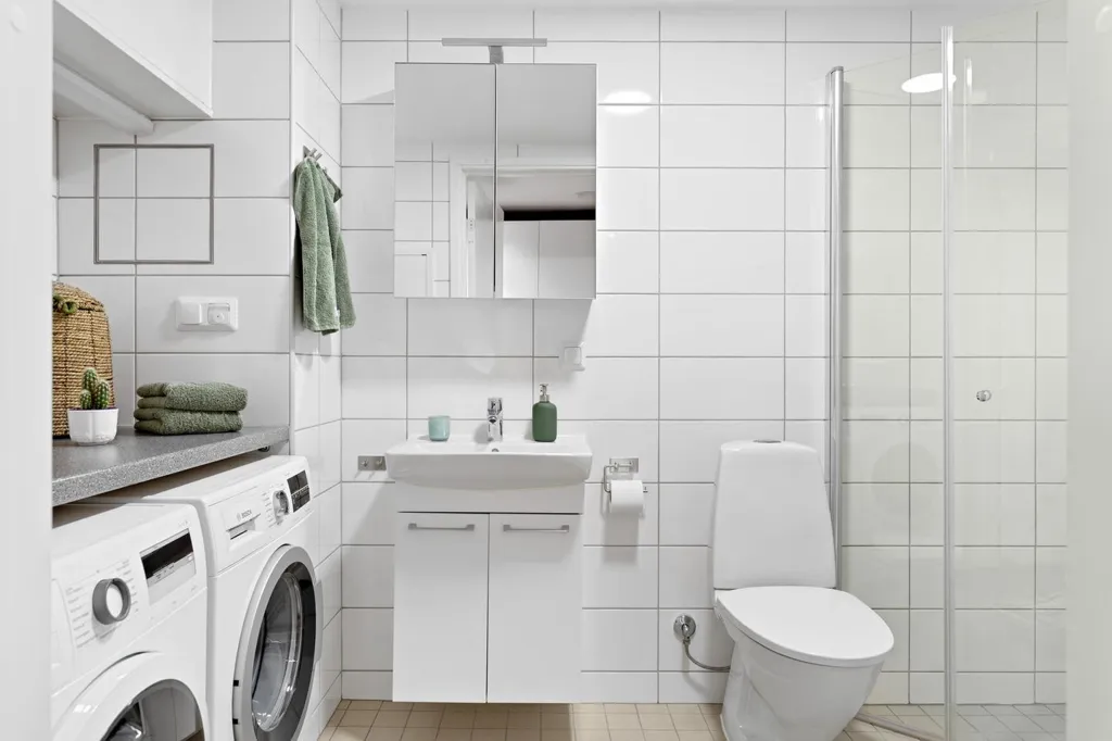 Salles de bain - Apartment with Balcony in Gothenburg