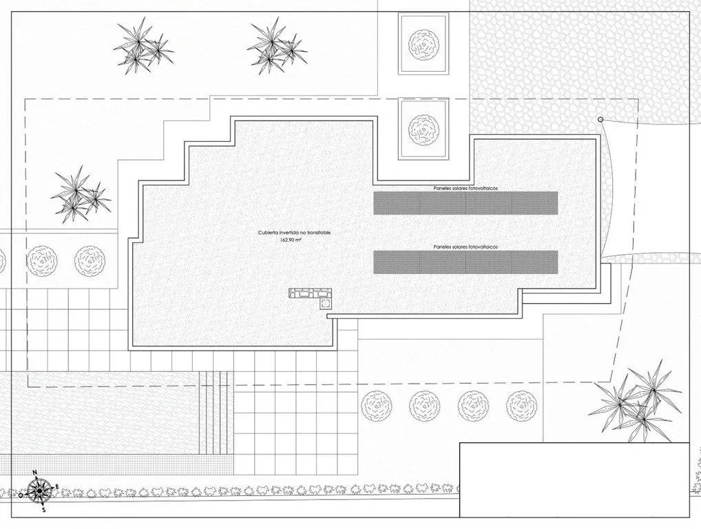 Plan - New Build Villa with Pool in Calpe, Valencia