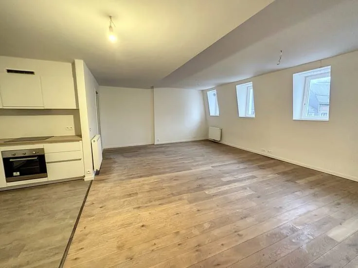 Living Room - City Centre Apartment in Namur