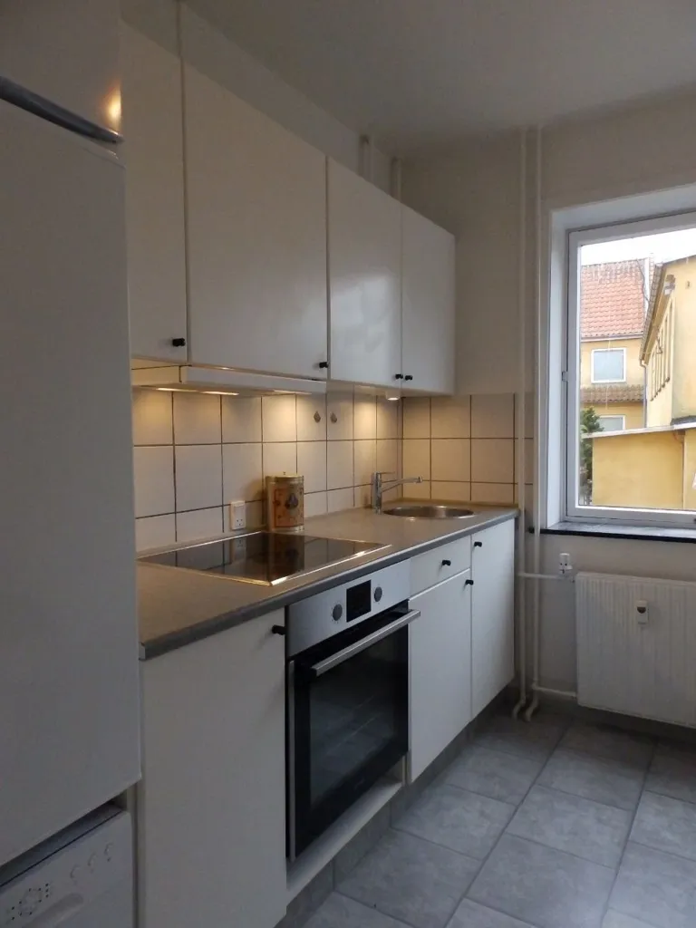 Köök - One-Bedroom Flat with Storage in Frederikshavn