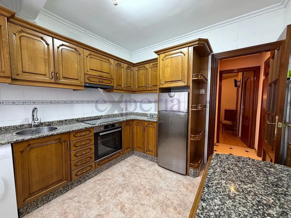 Kitchen - Central Flat with Lift in La Felguera