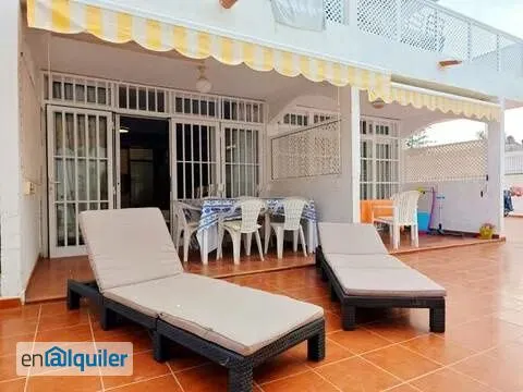 Terrasse - Ample Apartment with Private Terrace in San Agustín