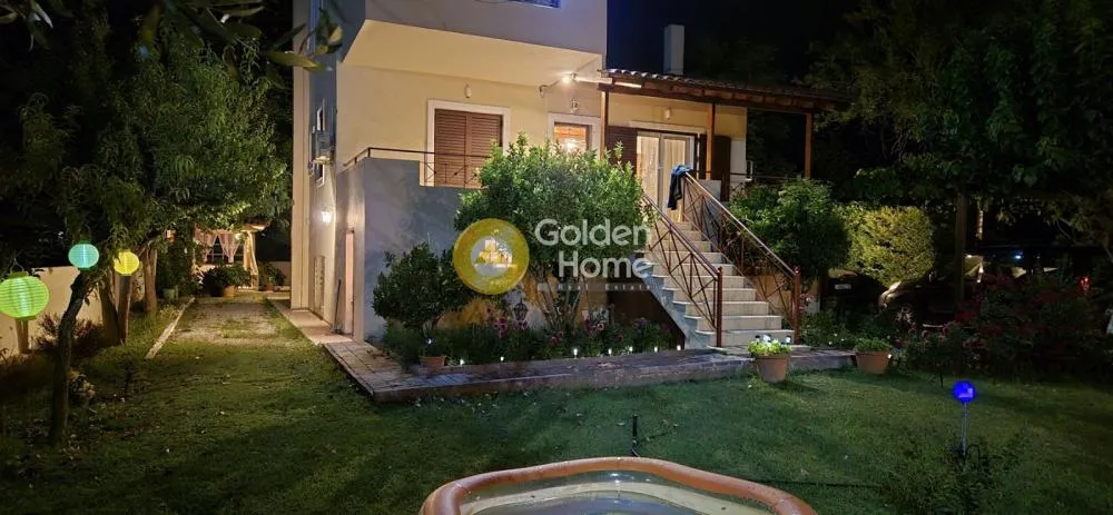 Terrasse - Modern Villa with Sea View in Alyonari, Euboea