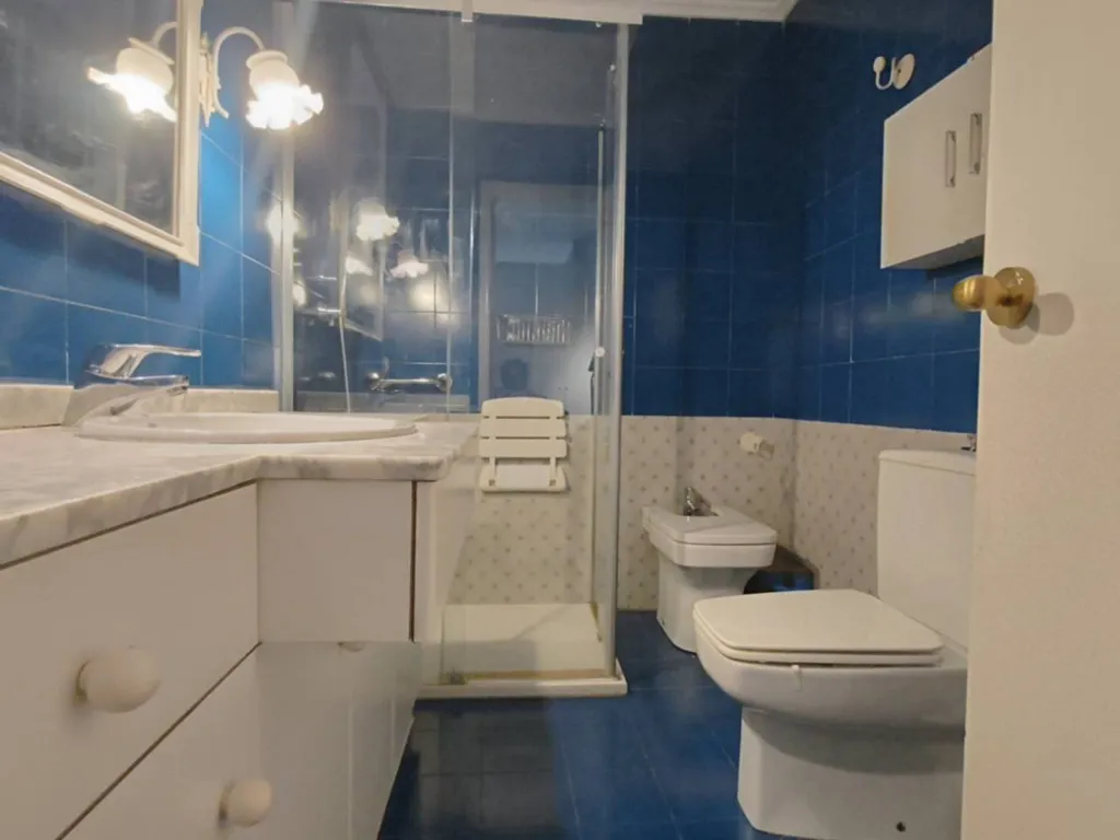 Bathrooms - Reformable Flat with Guggenheim Views in Abando