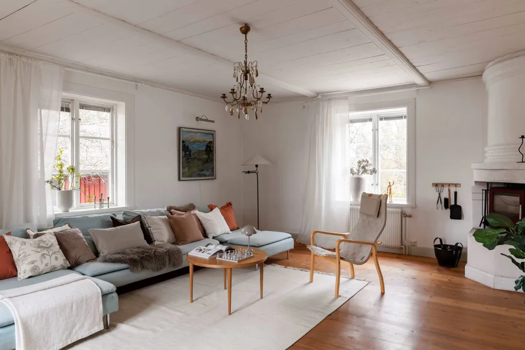 Séjour - Historic Villa with Modern Features in Strömbäck