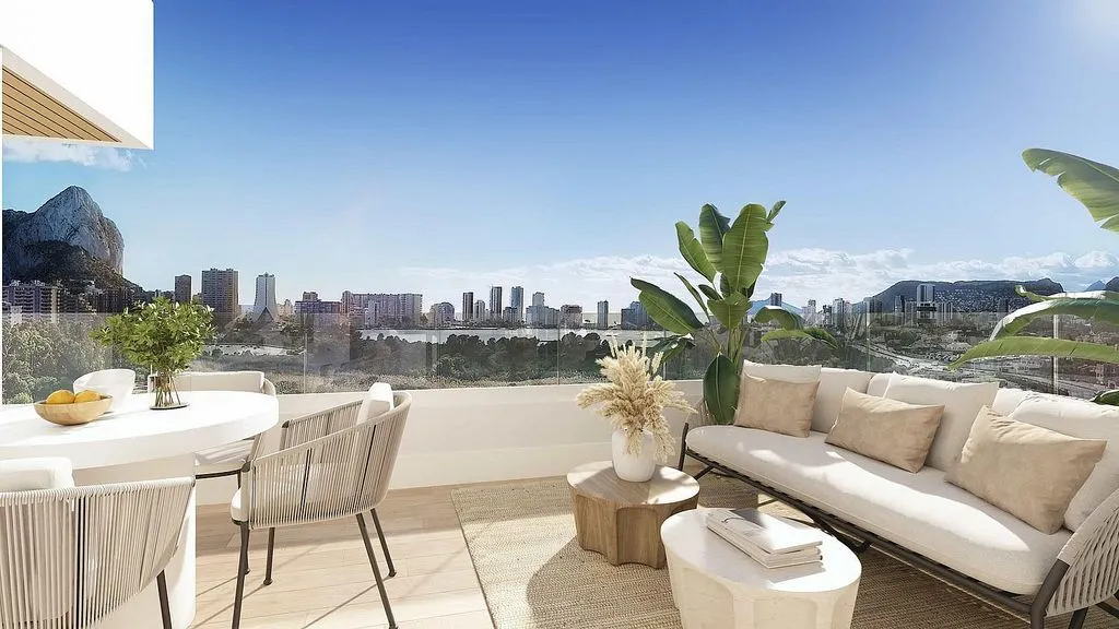 Terrass - Penthouse with Pool in Calpe