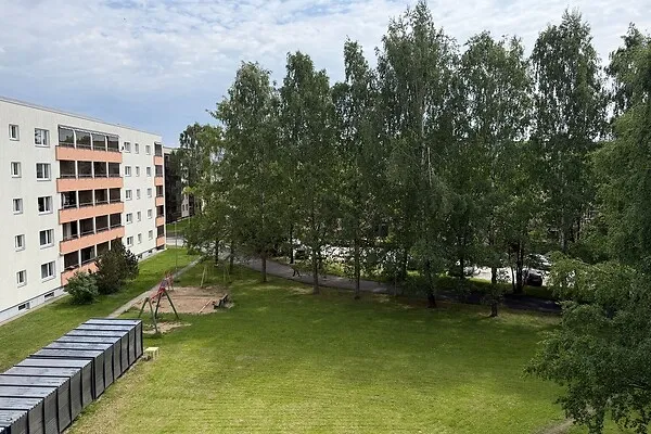 Õhuvaade - Apartment with Canal View in Tartu