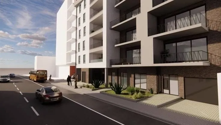 Development Plot with Permitted 19-Unit Building in Charleroi