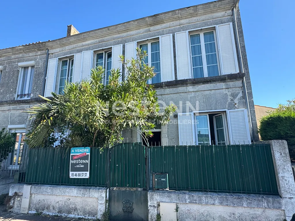 Extérieur - Maison en Pierre avec Jardin à Tonnay-Charente