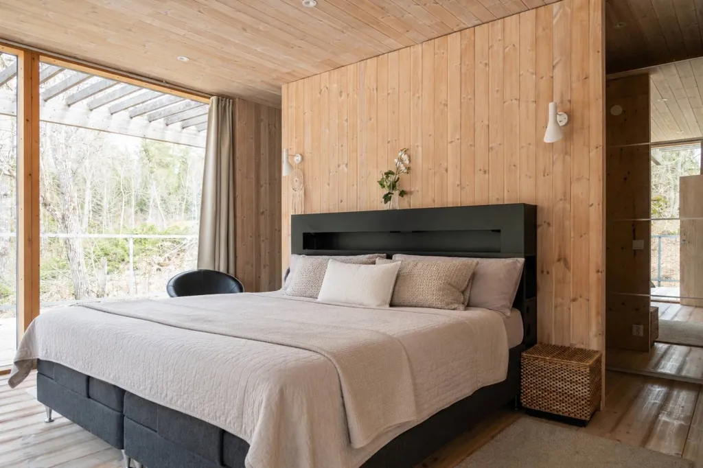 Camere da letto - Tham & Videgård Villa with Private Bird Pond in Haganäs