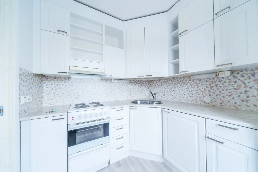 Köök - One-Bedroom Flat in Central Väinölä, Pori