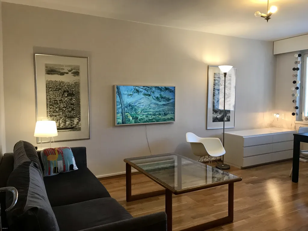 Séjour - Bright Apartment with City Views in Turku