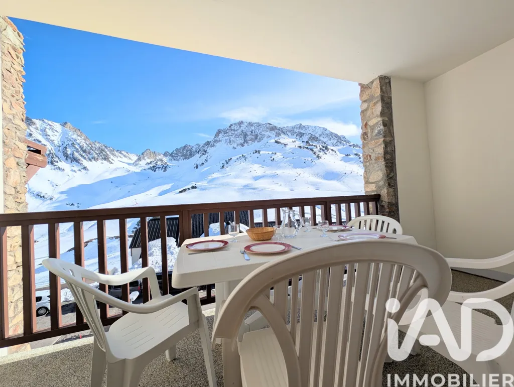 Balcon - Penthouse avec piscine intérieure à La Mongie