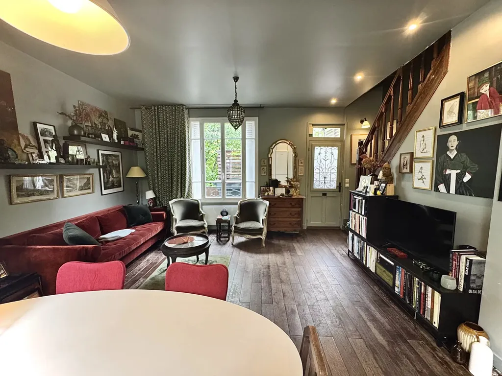 Séjour - Maison avec Terrasse au Calme à Suresnes