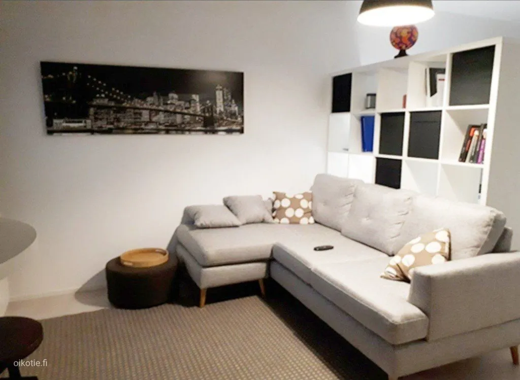 Soggiorno - One-Bedroom Flat with Garden in Tuira, Oulu