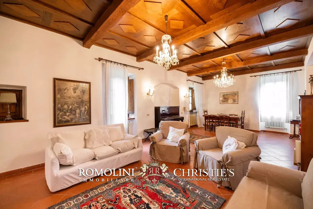 Séjour - Historical Villa with Views of Arezzo