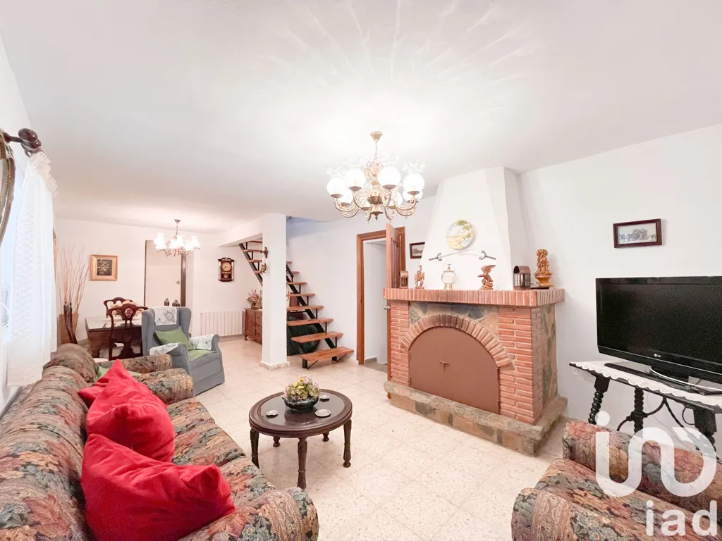 Living Room - Rustic Finca with Pool in Casabermeja