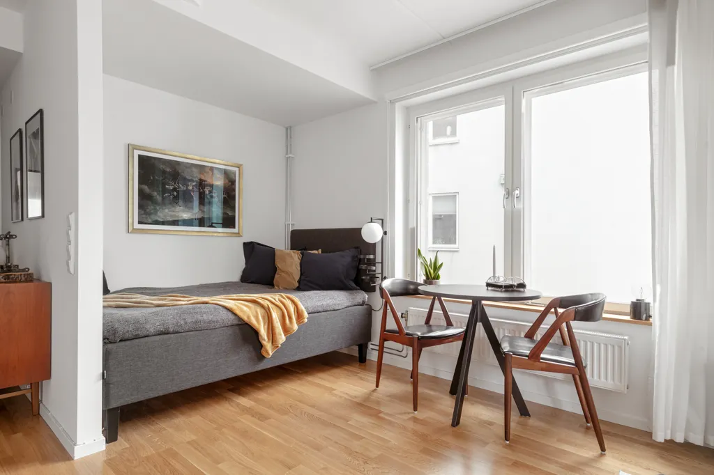 Camere da letto - Corner Flat with Balcony in Göteborg