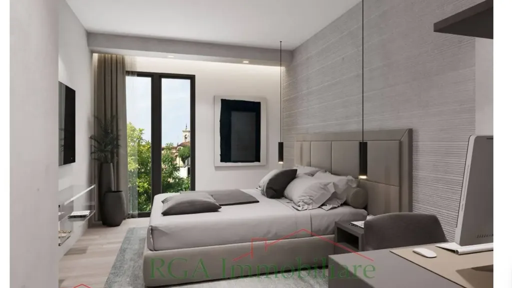 Camere da letto - Modern Apartment with Terrace in Bergamo
