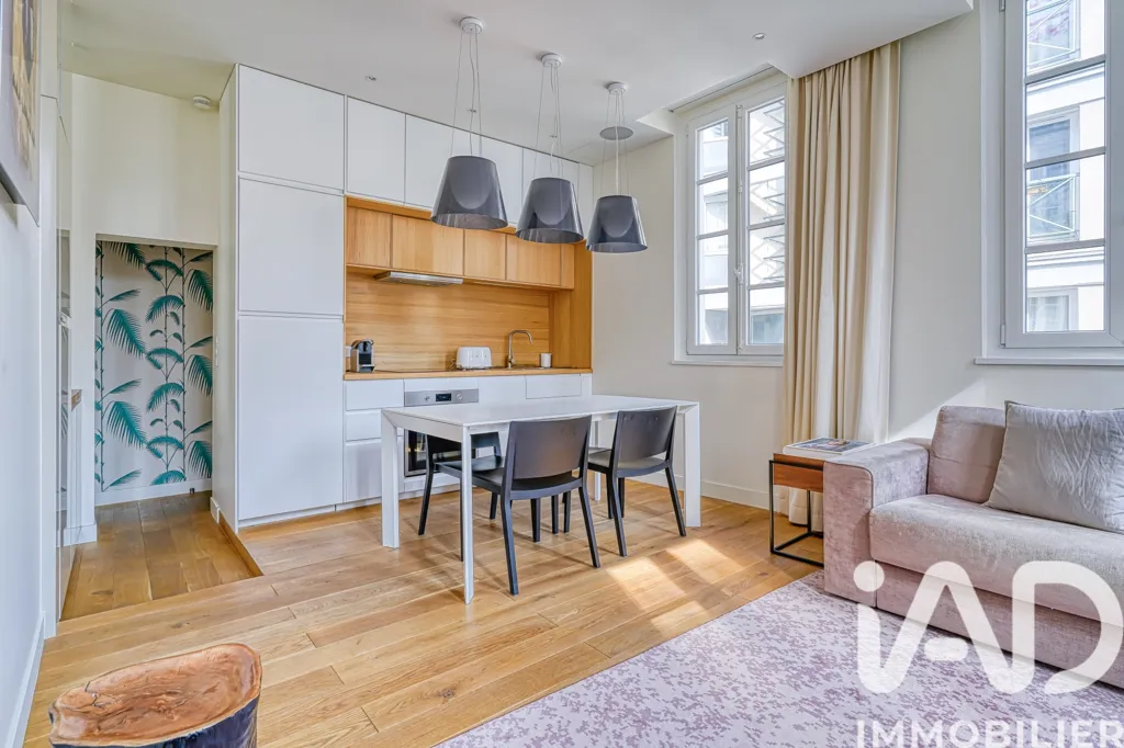 Séjour - Appartement d'Architecte dans le Marais Historique