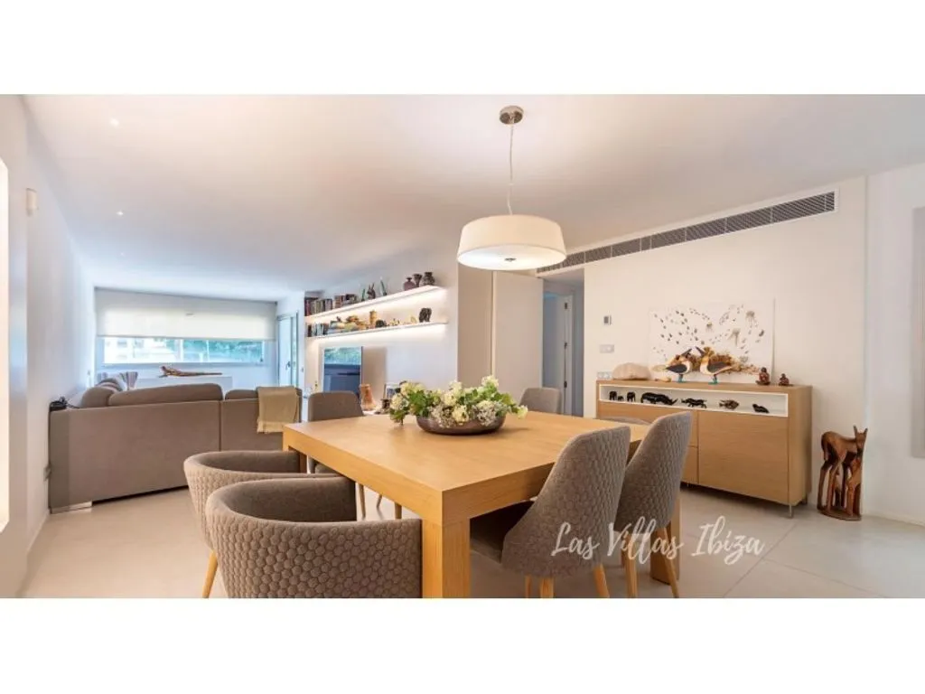 Comedor - Piso de lujo con terraza en Brisol, Ibiza
