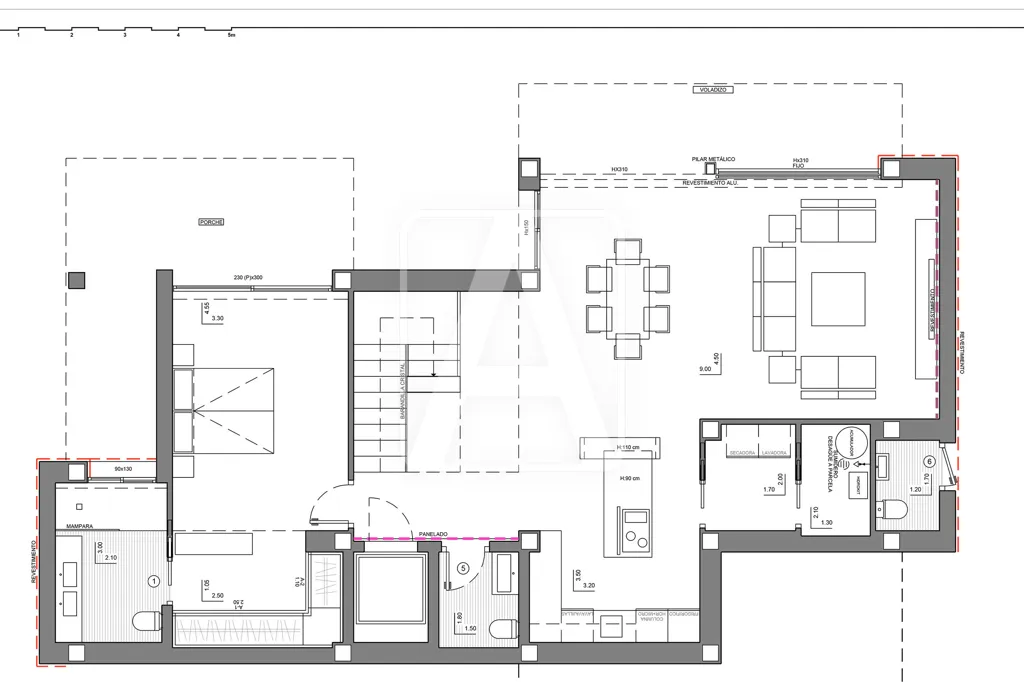 Floor Plan - Luxury Villa with Sea Views in Altea