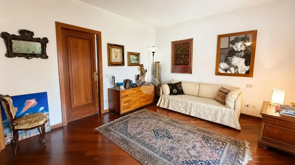 Soggiorno - Apartment with Terrace in Brescia