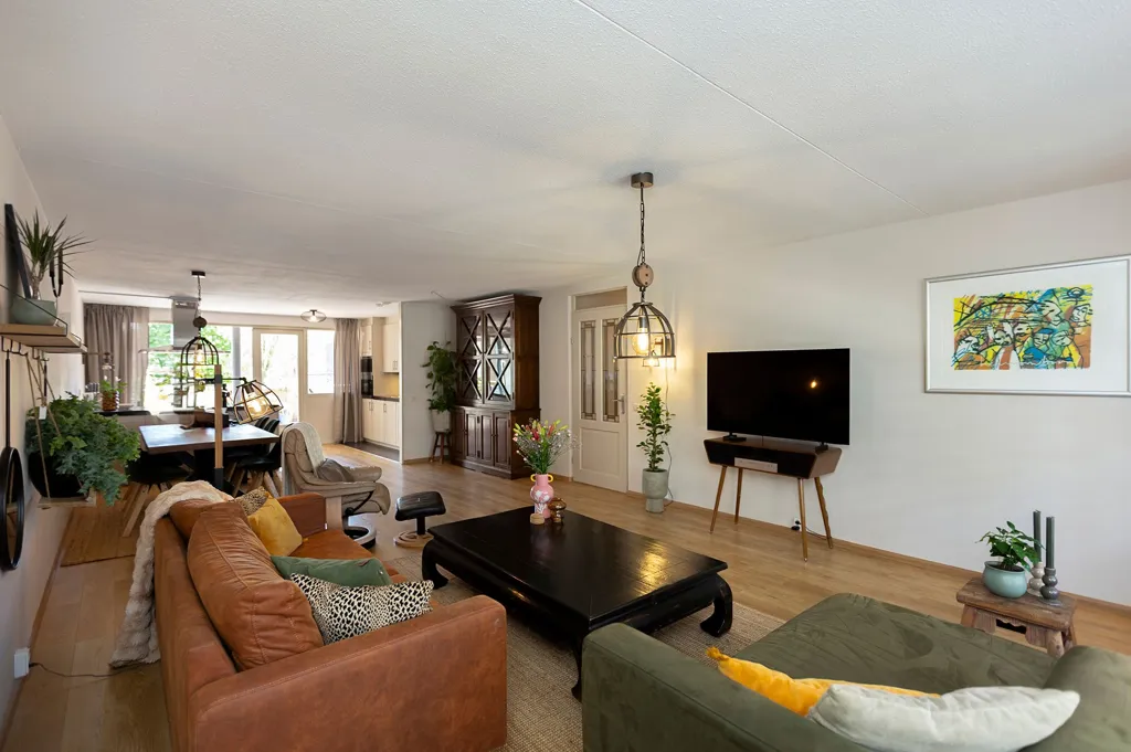 Séjour - Galerie Flat with Garden in Almere Stad