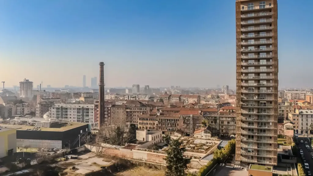 Extérieur - Apartment with City View and Pool in Milan