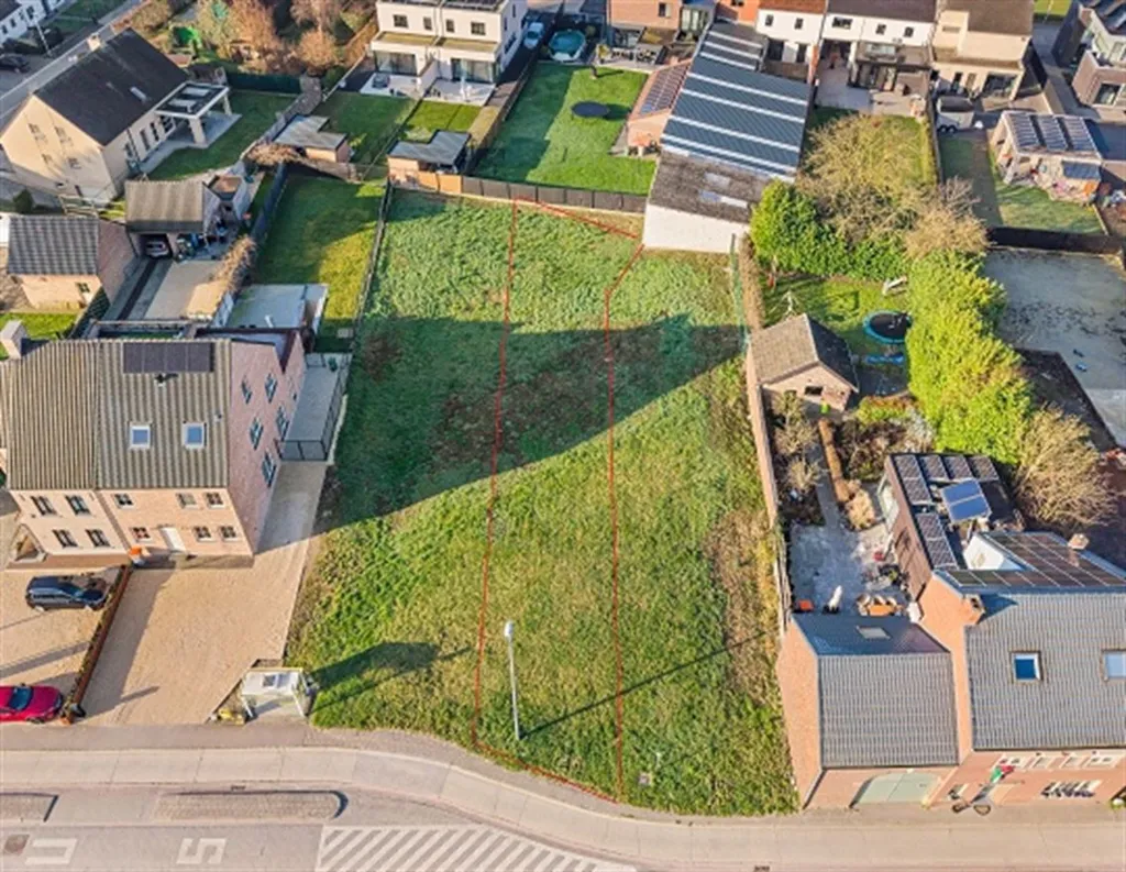 Aerial - Plot for Detached House in Bilzen