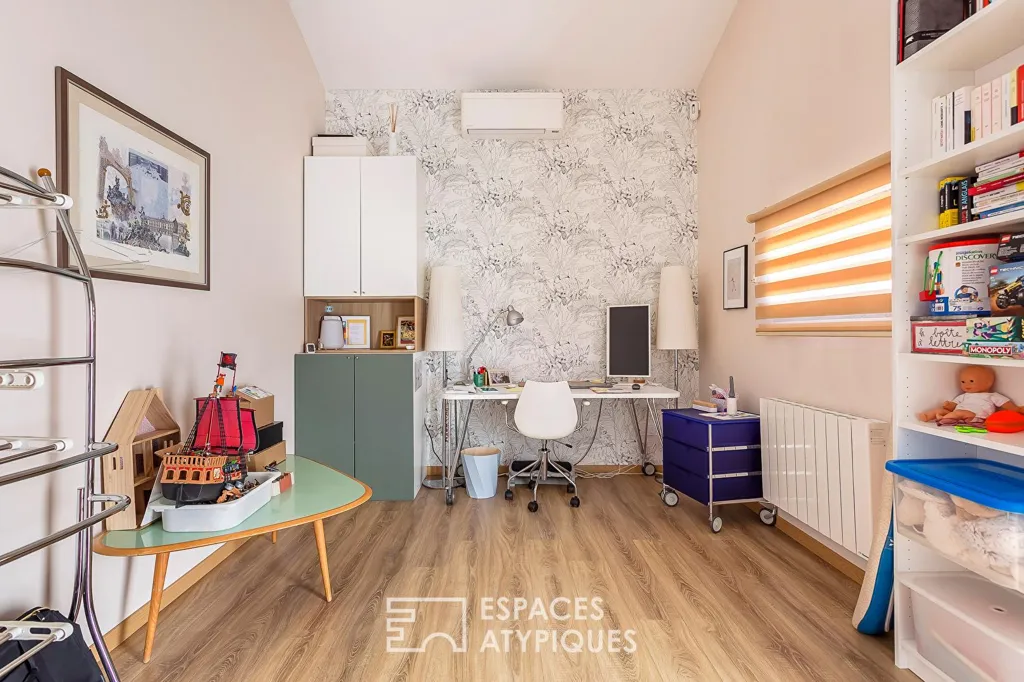 Kabinet - Ground Floor Flat in Montanay with Pool