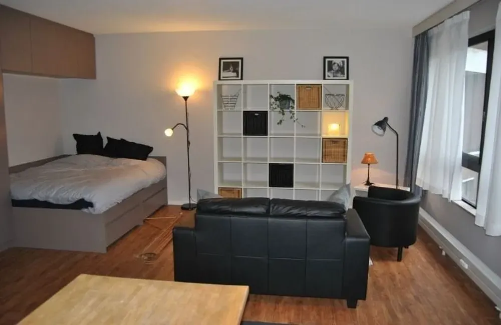 Soggiorno - Studio with Balcony in Lyon 03