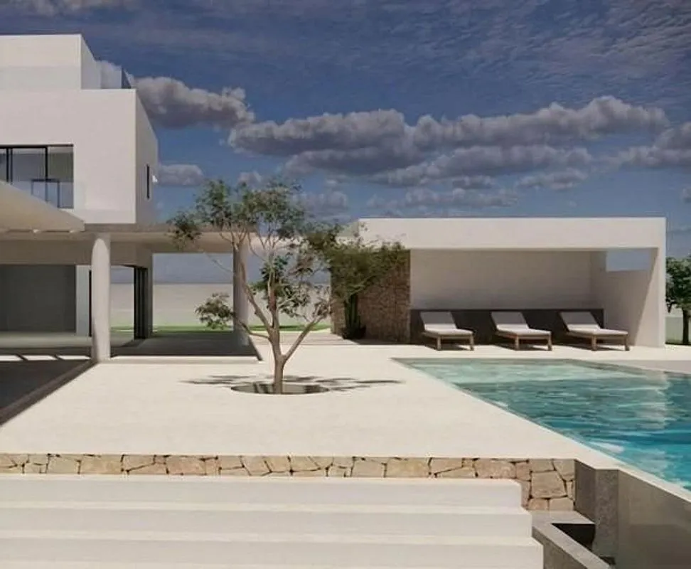 Contemporary Villa with Sea View in Altea