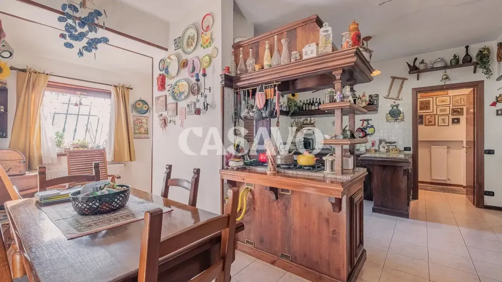 Dining Room - Bifamiliar Villa with Garden in Formello