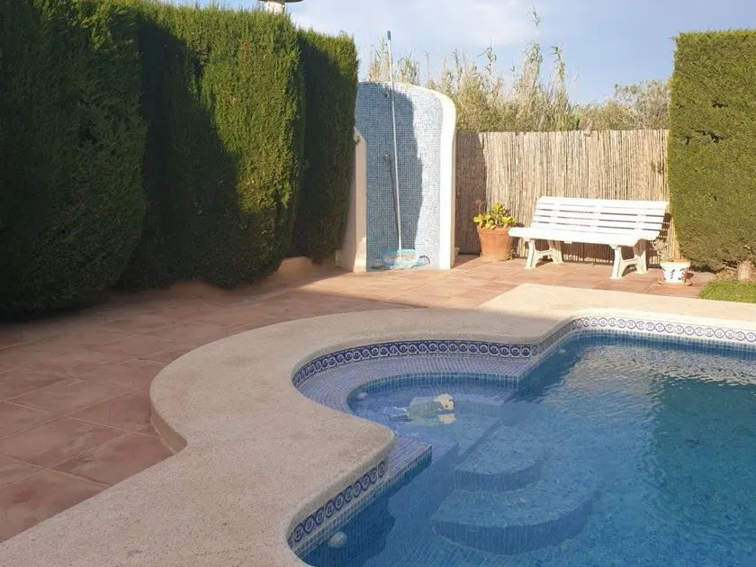 Piscine - Chalet with Sea Views and Pool in Planet