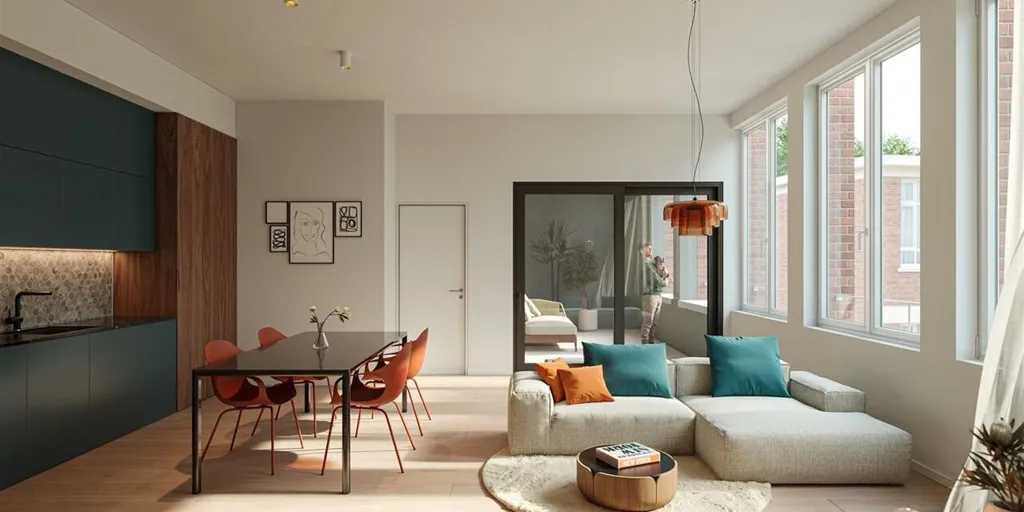 Elutuba - New Townhouse in Mortsel
