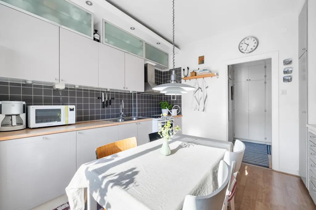 Söögituba - Charming Studio Flat with Terrace in Huskvarna
