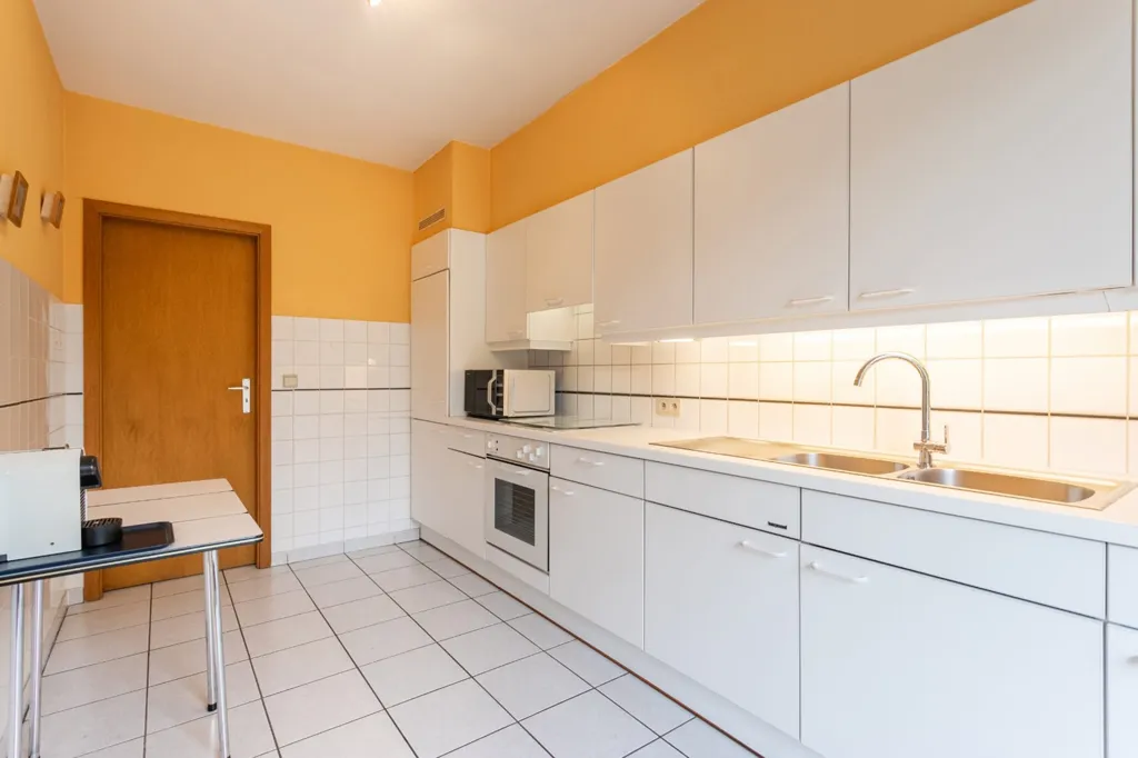 Cuisine - Appartement avec Balcons dans le Calme à Ganshoren