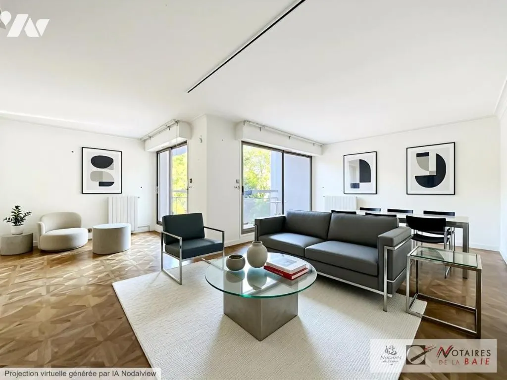 Séjour - Appartement T4 avec Balcon à Saint-Brieuc