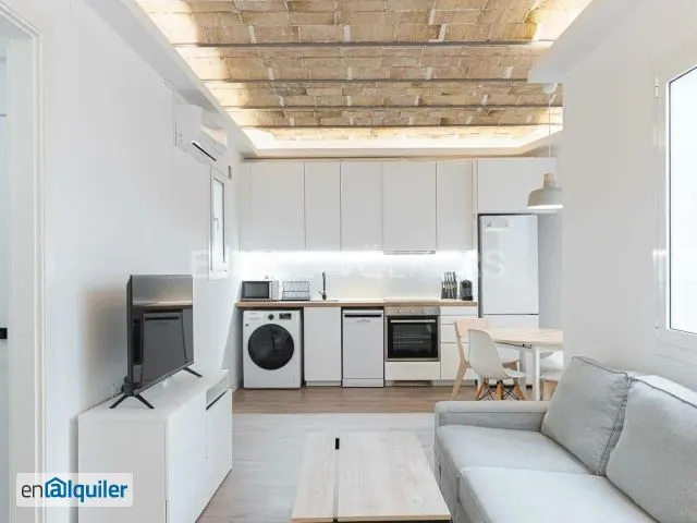 Séjour - Appartement 2 chambres à Barcelona