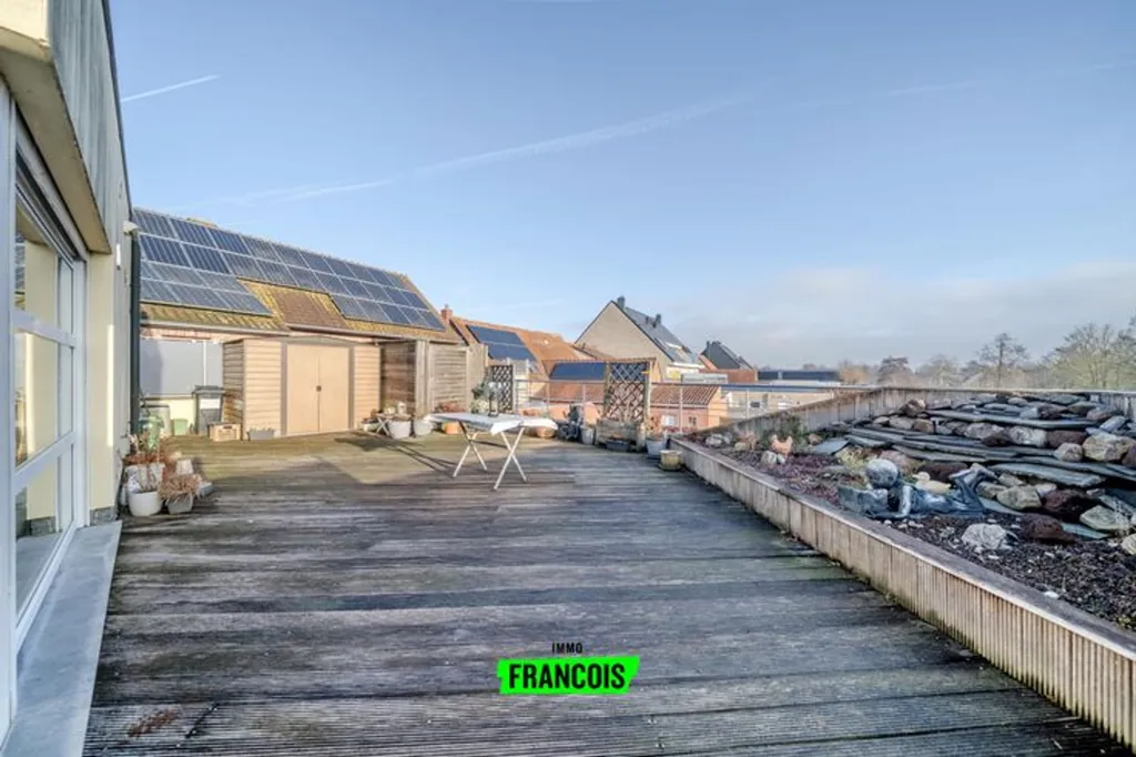 Terrasse - Appartement avec Terrasse Spacieuse à Boezinge