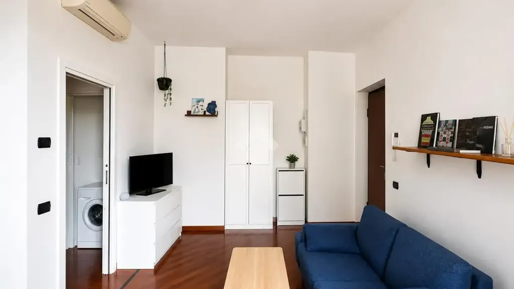 Séjour - Armed Two-Bedroom Apartment in Turro, Milan